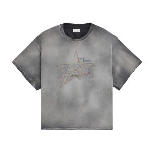 washed graphic tee