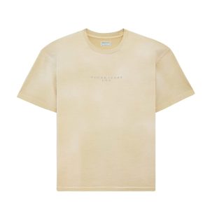 distressed logo tee