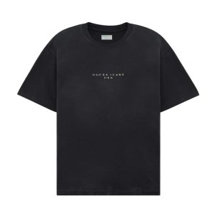 distressed logo tee