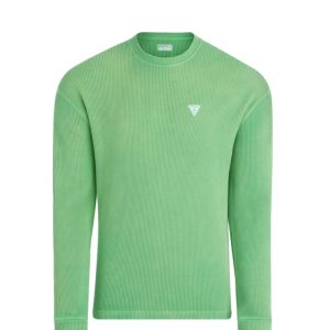 Long-Sleeve Waffle Tee