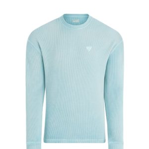 Long-Sleeve Waffle Tee