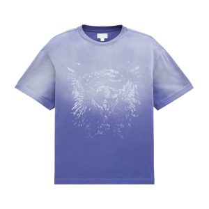 distressed eagle tee