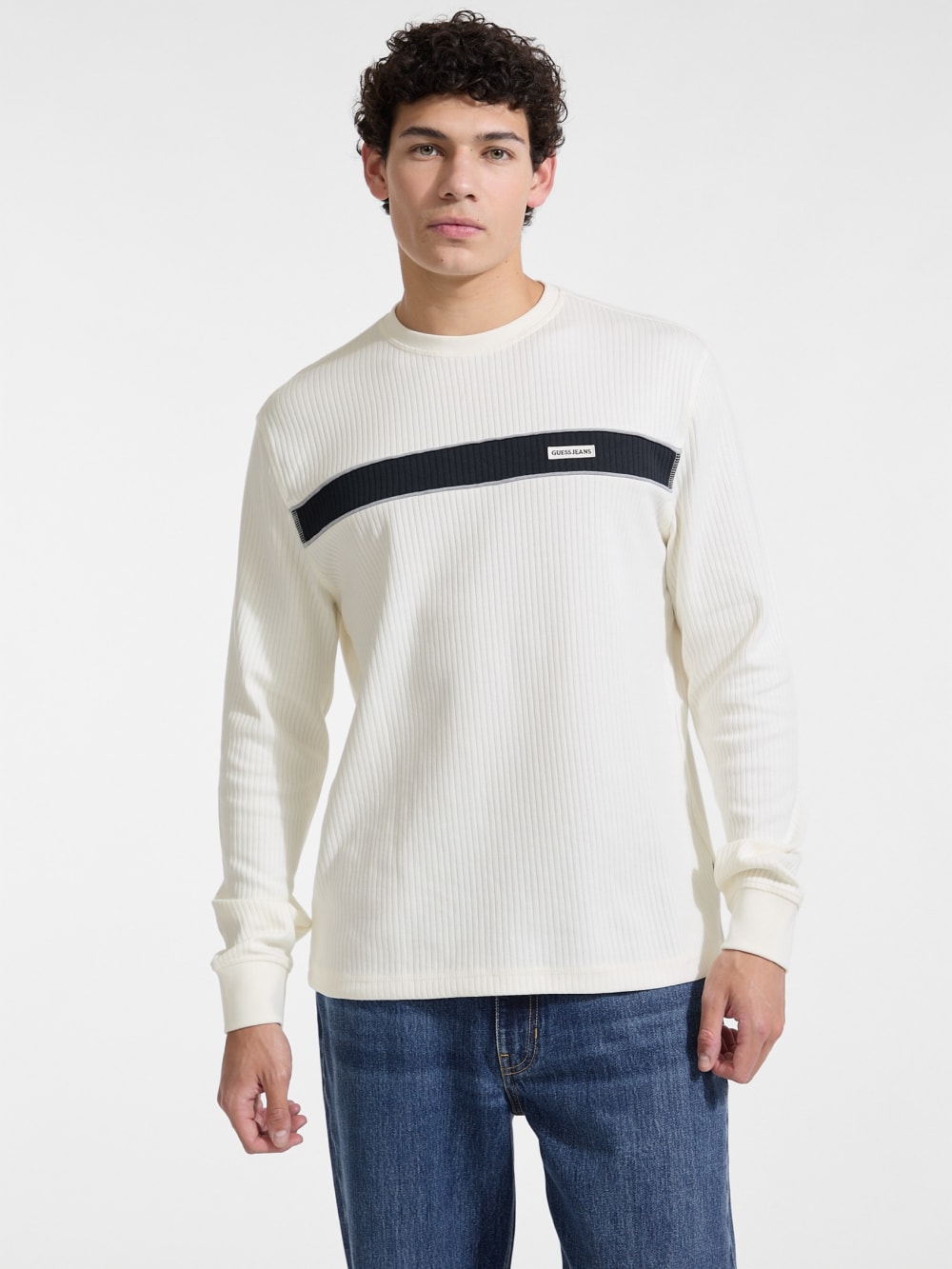 Ribbed Long-Sleeve Tee