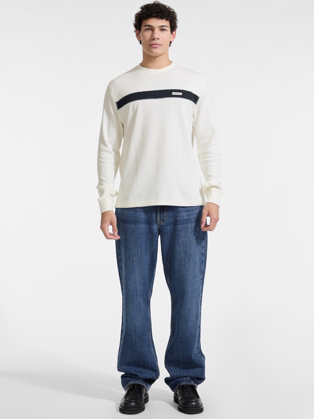 Ribbed Long-Sleeve Tee - Image 2