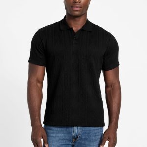 Olin Textured Knit Polo
