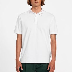 Eco Jacquard Logo Collar Polo