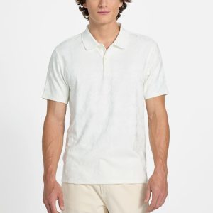 Eco Tonal Jacquard Polo