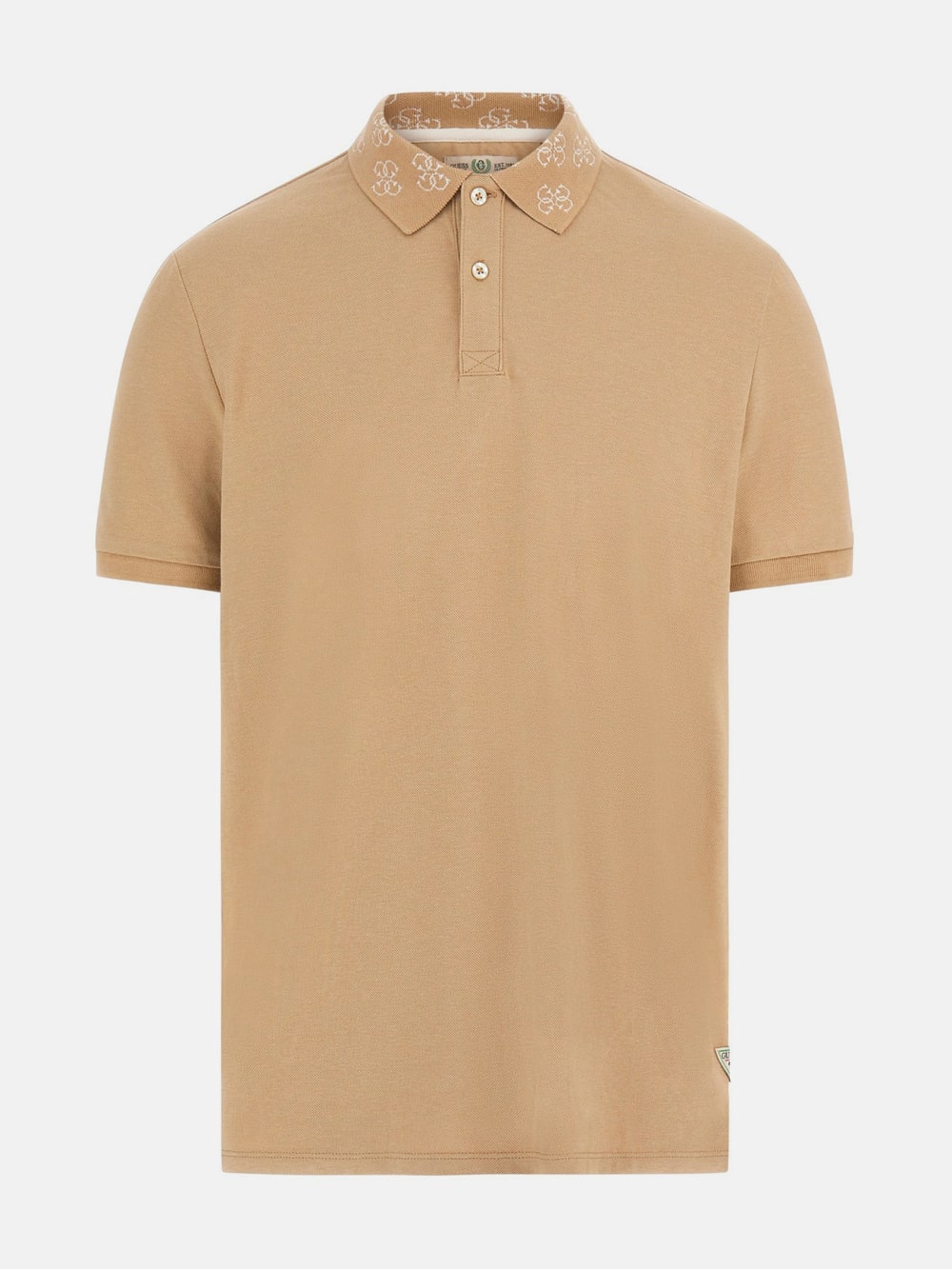 Eco Jacquard Logo Collar Polo - Image 6