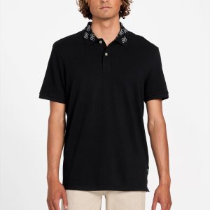Eco Jacquard Logo Collar Polo