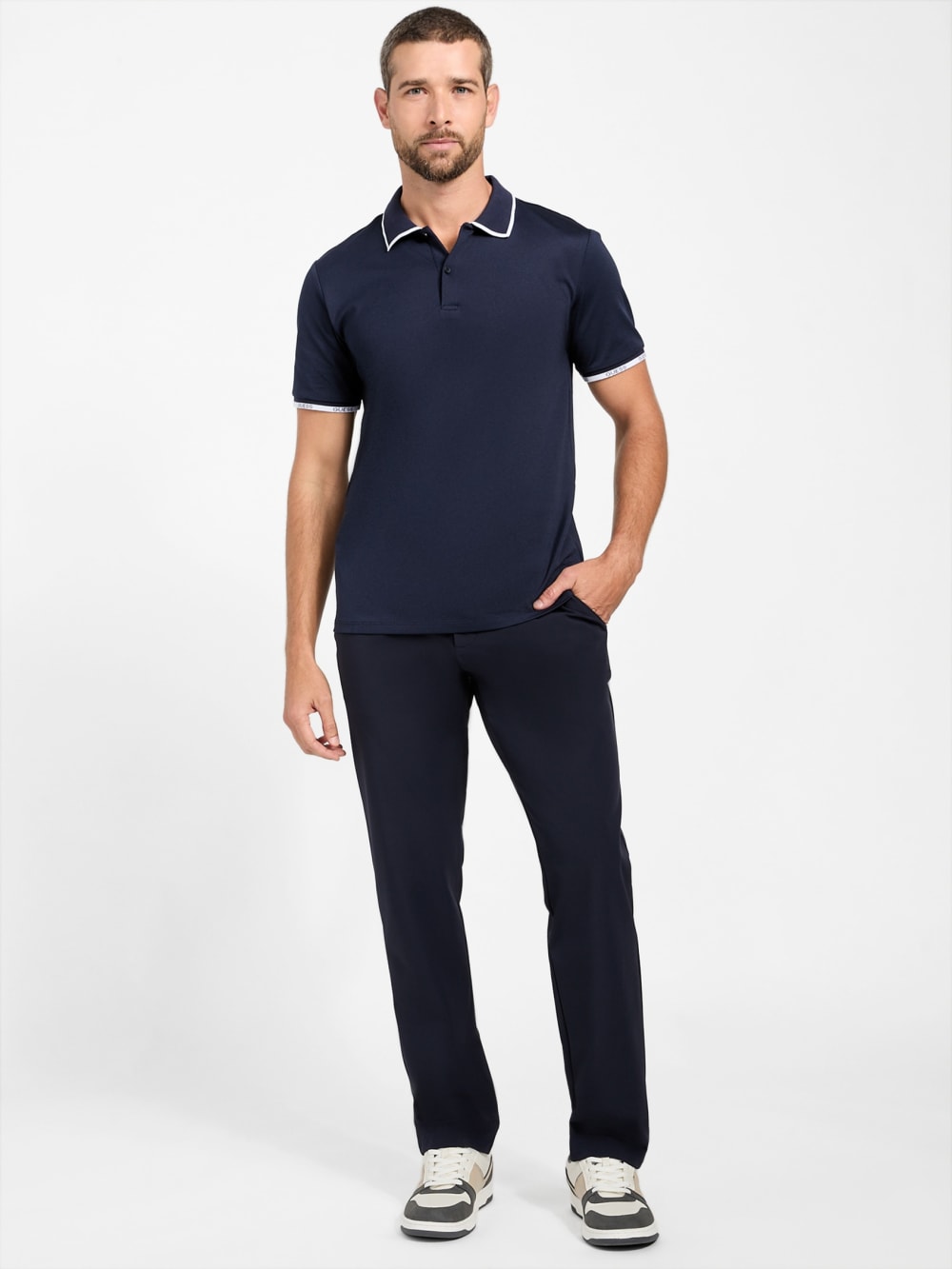 Eco Paul Pique Tipping Polo - Image 2