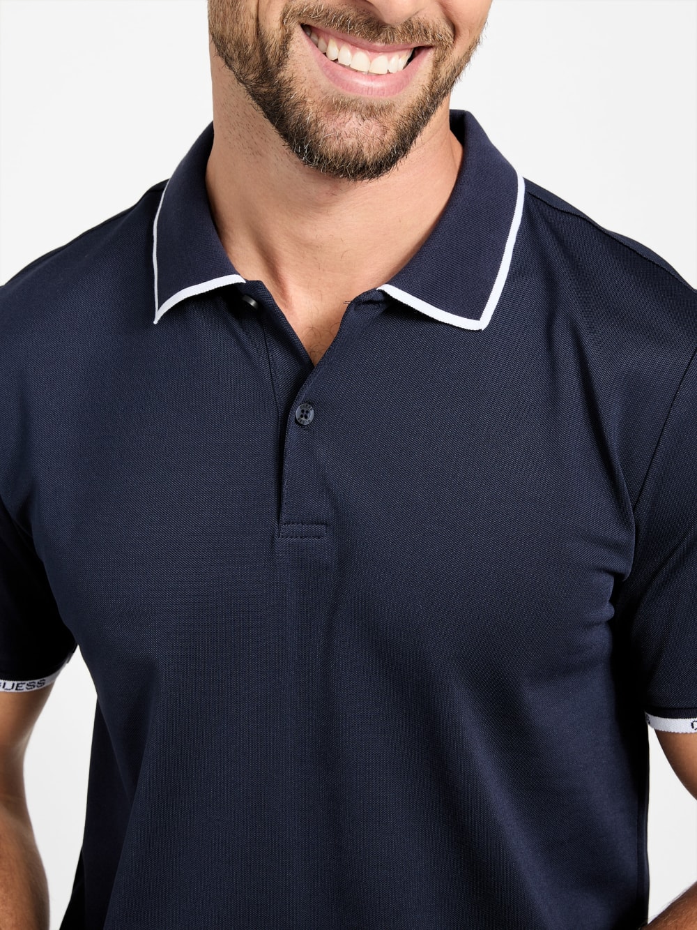 Eco Paul Pique Tipping Polo - Image 3