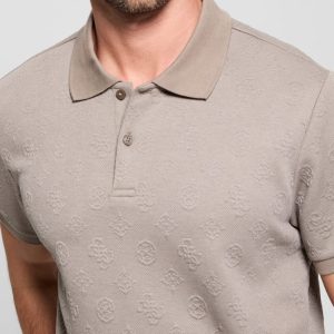 Peony Jacquard Polo
