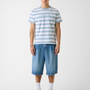 Baggy denim shorts