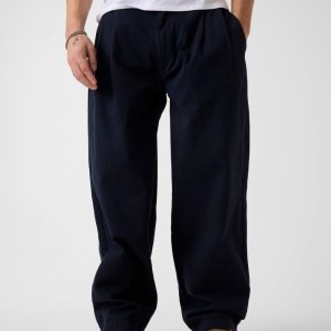 Pleated pants