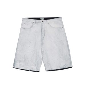 Painted Twill Shorts