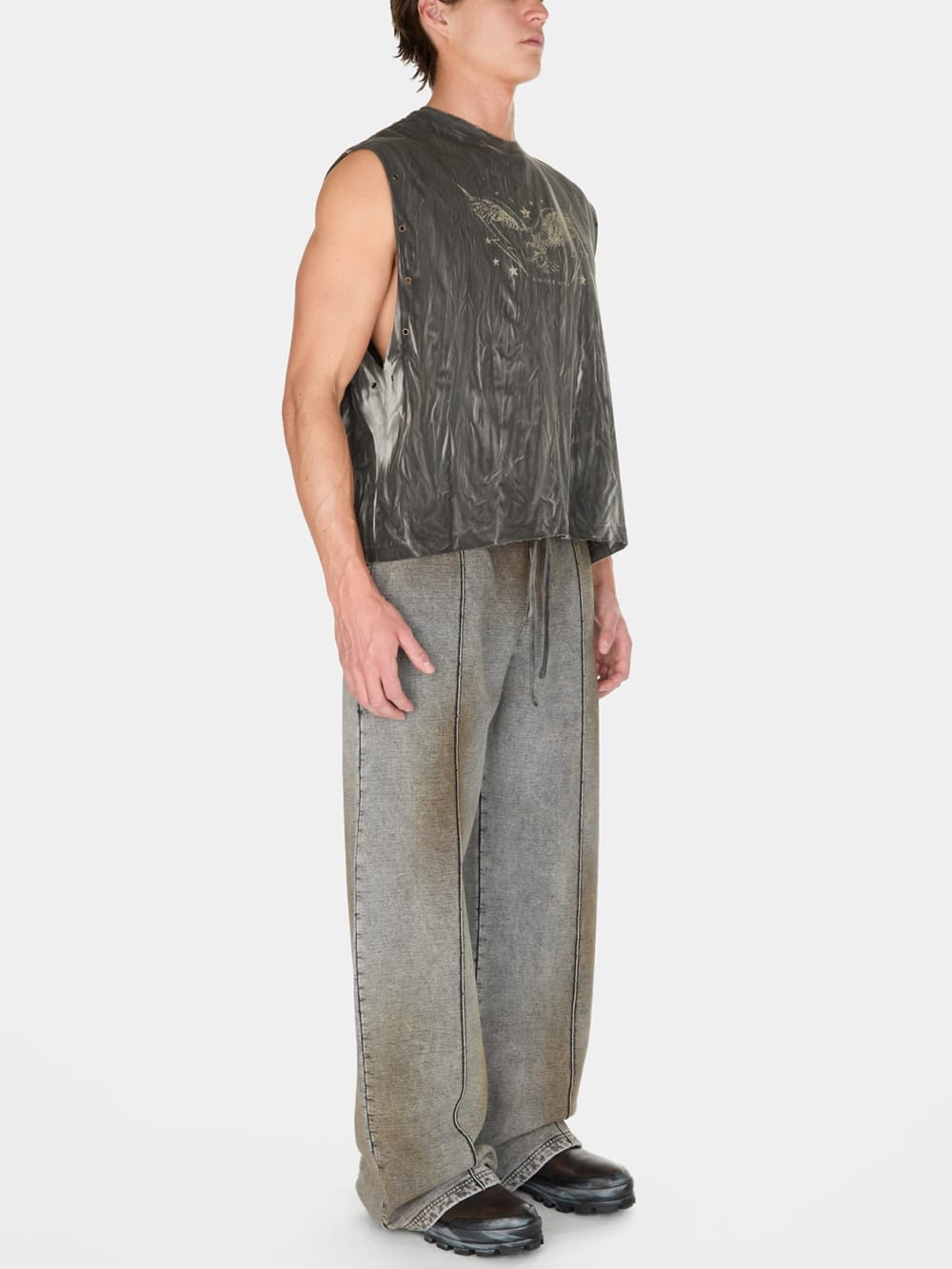 vintage washed jogger pant - Image 3