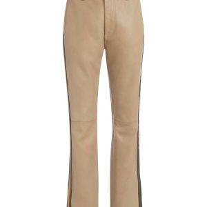 leather moto pant