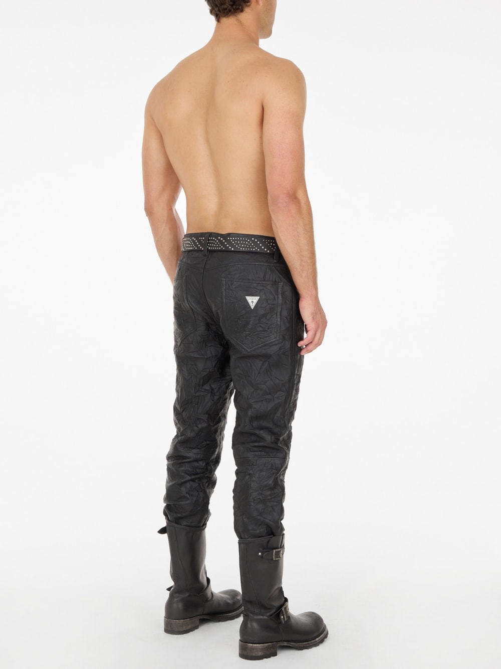 crinkle leather pant - Image 4
