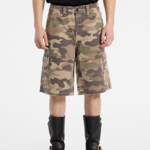 GUESS Originals Eco Twill Camo Cargo Shorts