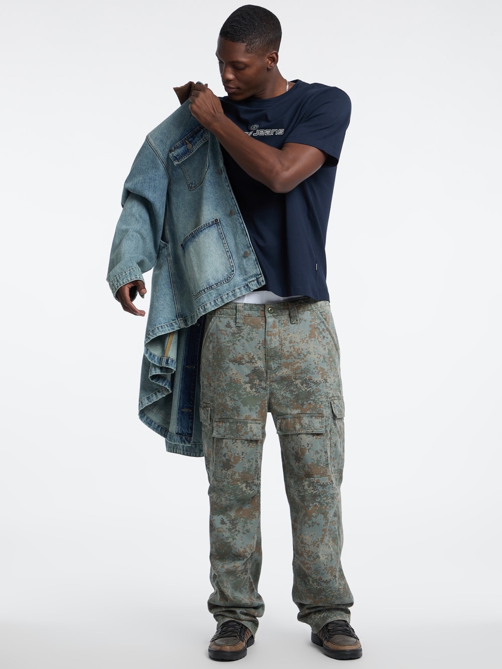 GUESS Originals Eco Twill Cargo Pants - Image 6