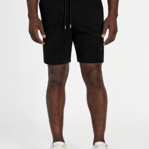 Eco Calvin Chevron-Knit Shorts