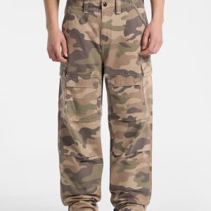 Eco GUESS Originals Twill Camo Cargo Pants