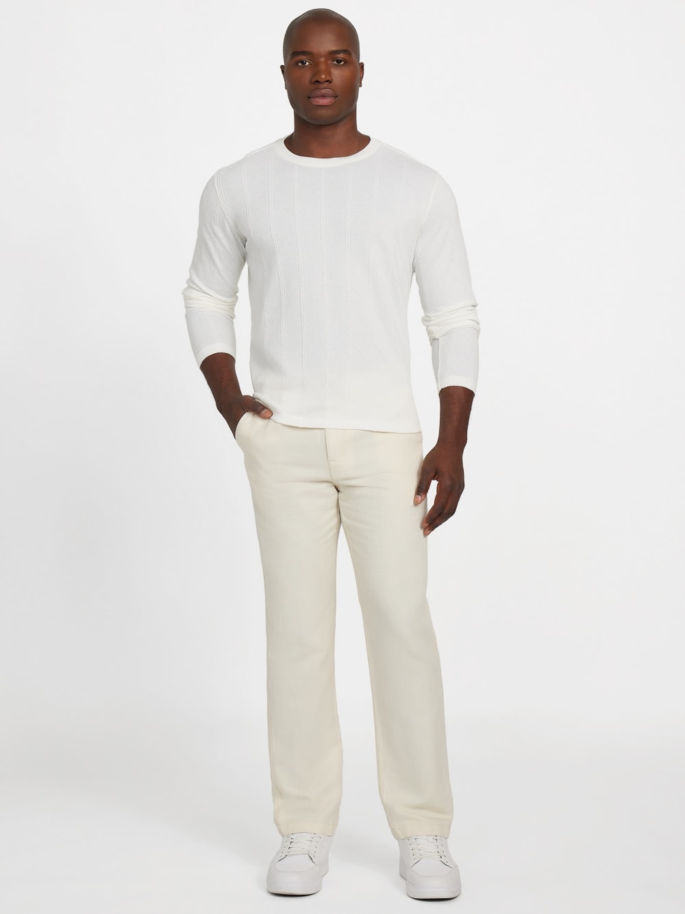Nolan Linen Cotton Twill Pants - Image 2
