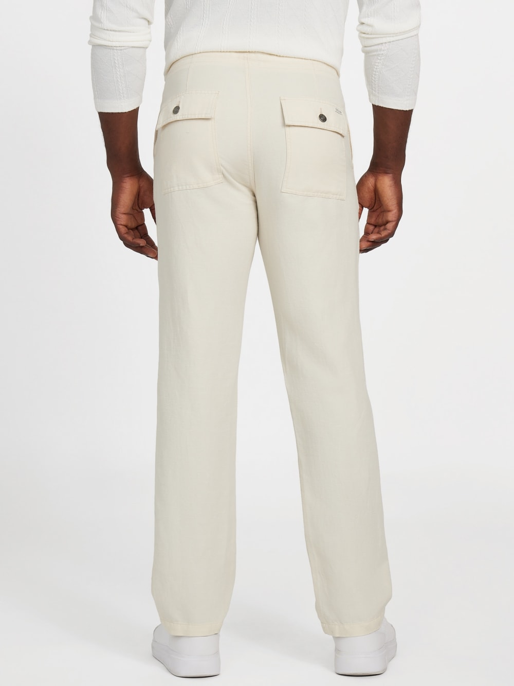 Nolan Linen Cotton Twill Pants - Image 4