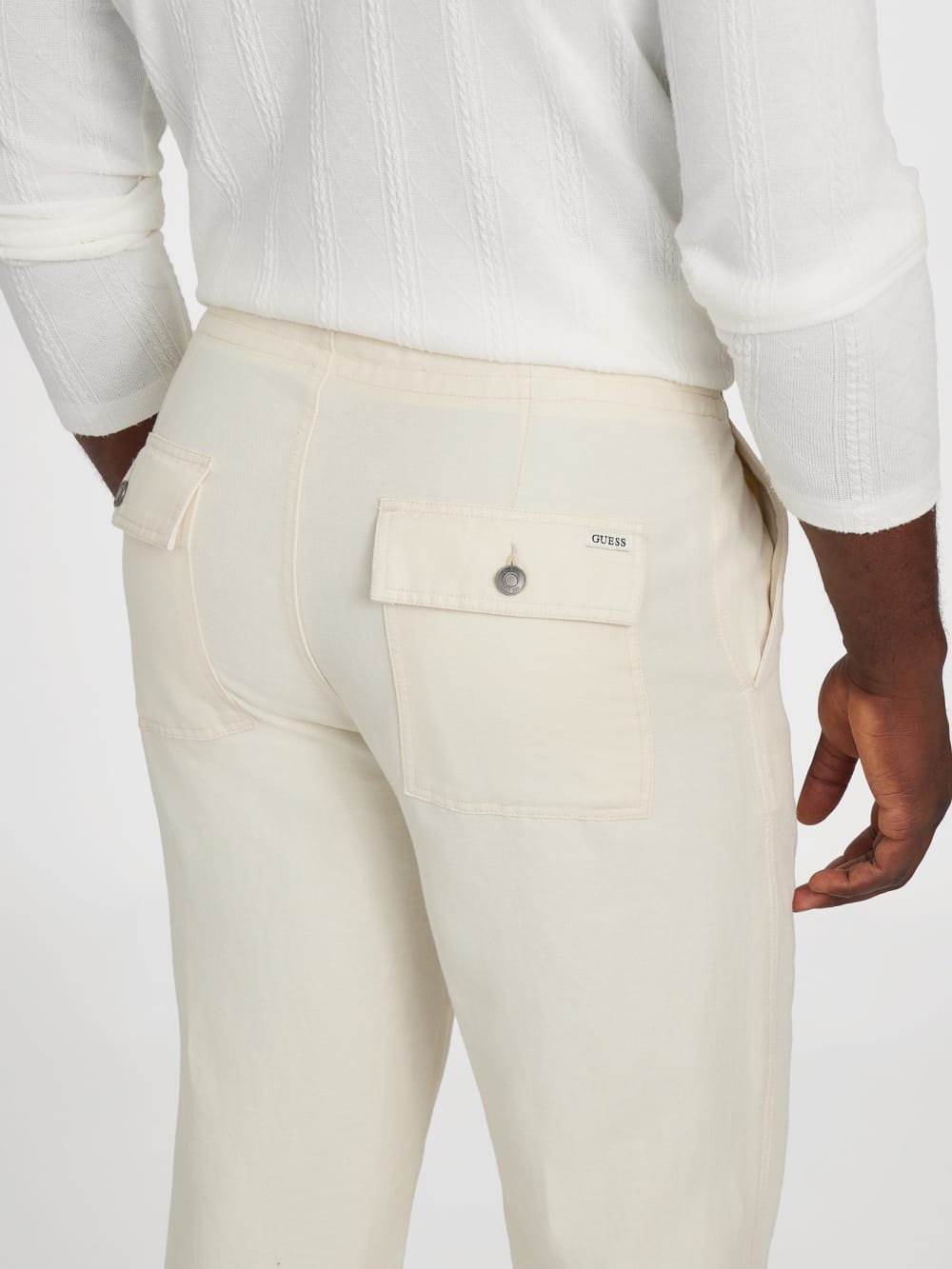 Nolan Linen Cotton Twill Pants - Image 5