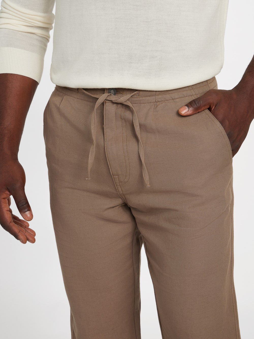 Nolan Linen Cotton Twill Pants - Image 3