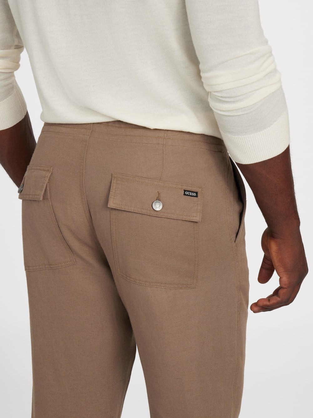 Nolan Linen Cotton Twill Pants - Image 5