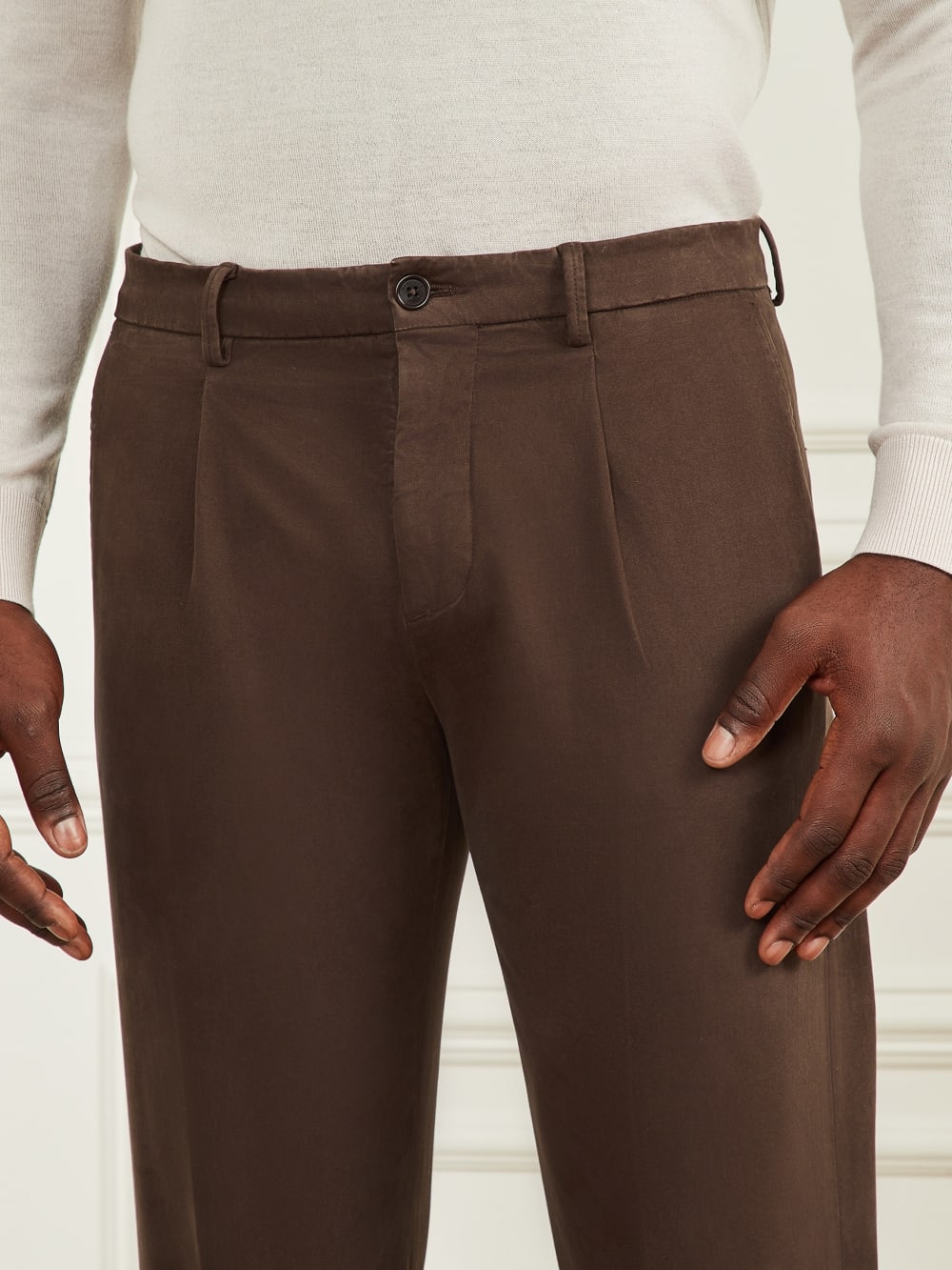 Ethan Twill Roll-Up Chino Pant - Image 4