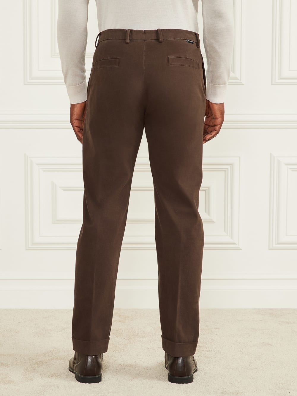 Ethan Twill Roll-Up Chino Pant - Image 6