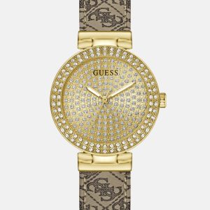 Gold-Tone and Quatro G Analog Watch