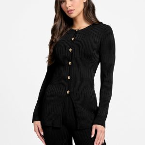 Janet Ribbed Sweater Top