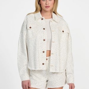 Western Denim Shacket