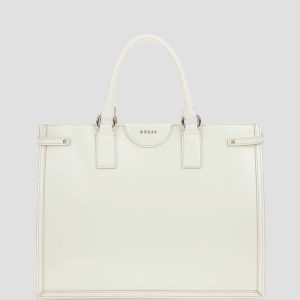 Isa Sleek Leather Medium Tote
