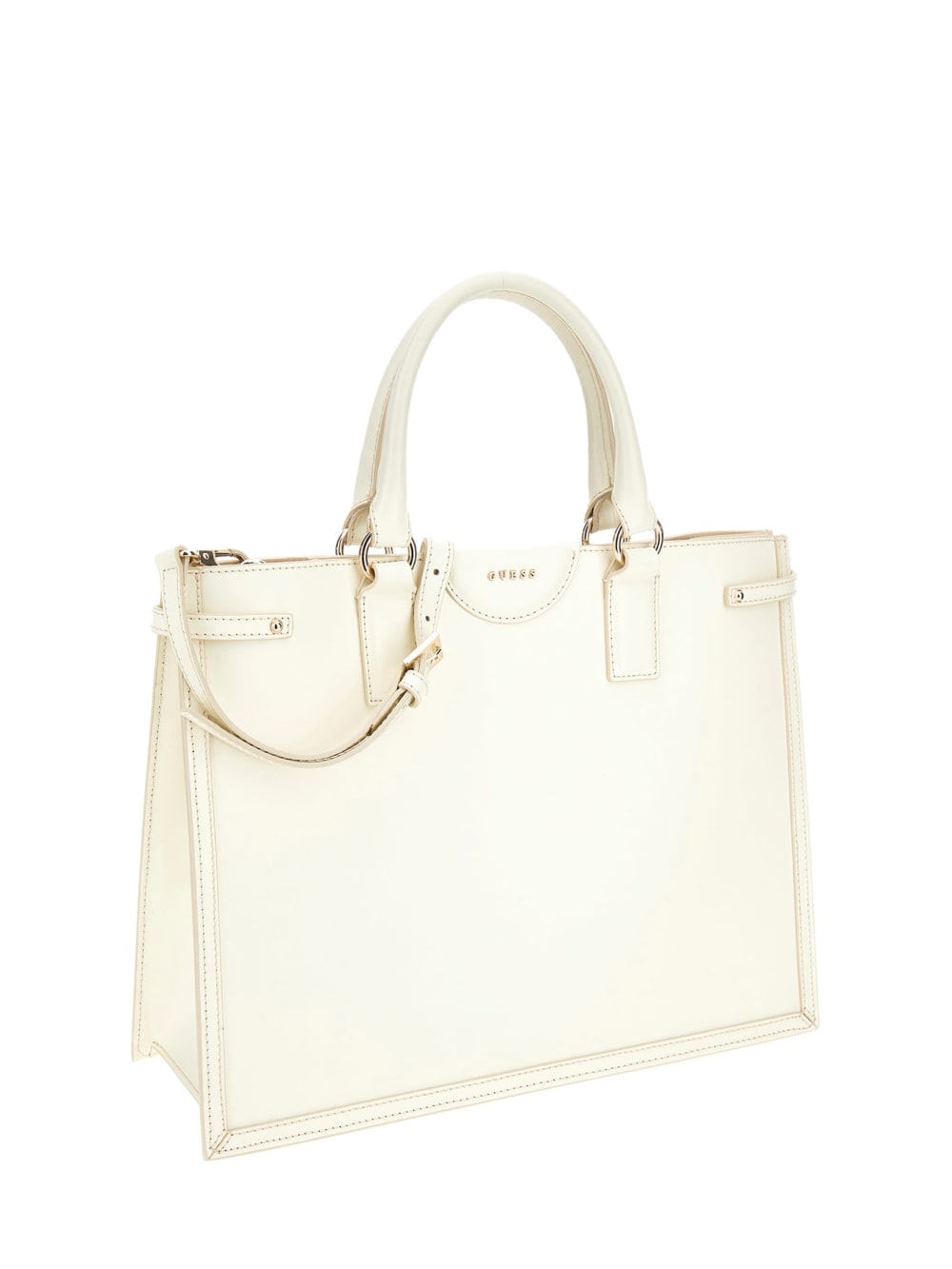 Isa Sleek Leather Medium Tote - Image 3