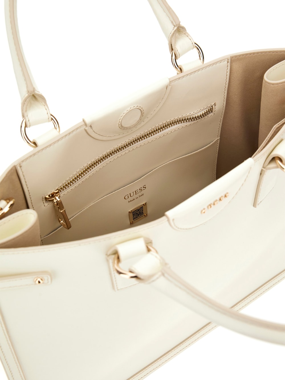 Isa Sleek Leather Medium Tote - Image 4