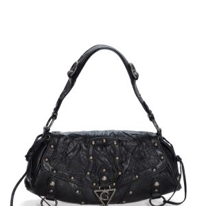 maxi claudia leather bag