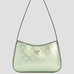 Arnela Debossed Logo Shoulder Bag