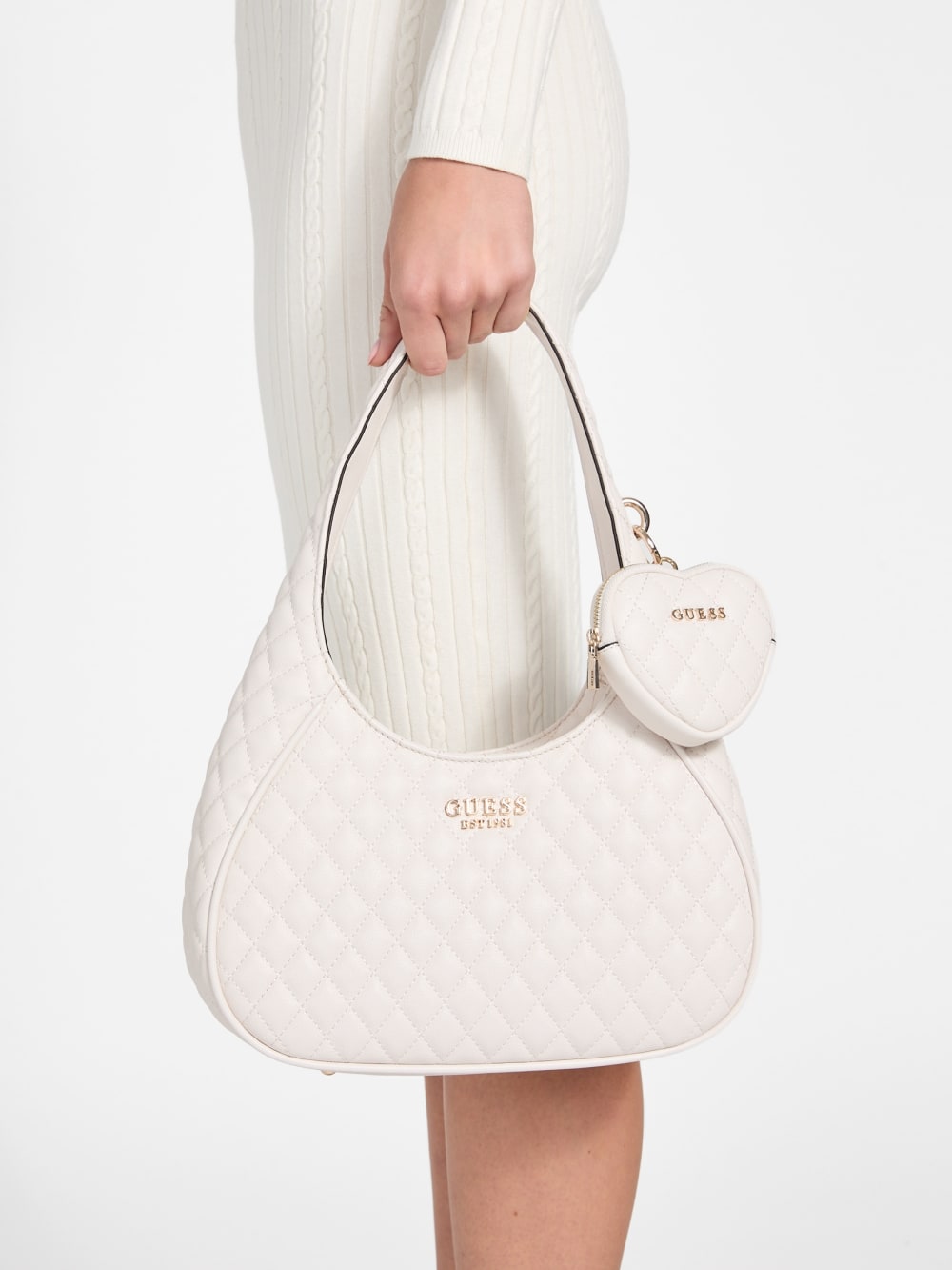 Atabey Hobo Quilted Shoulder Bag - Image 2