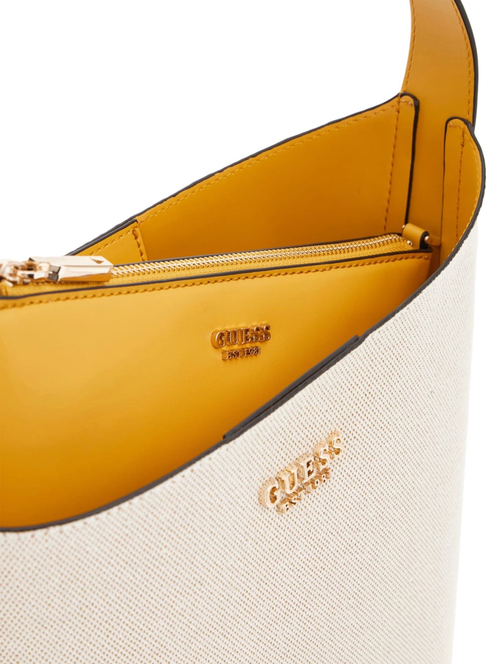 Nicolette Canvas Large Bucket Bag - Image 4