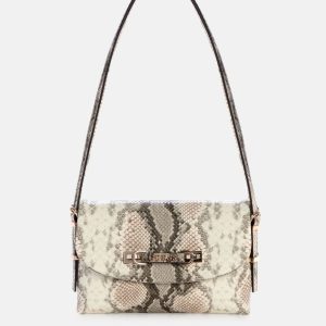 Lefia Snakeskin Shoulder Bag