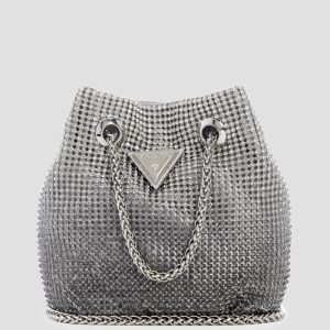 Zalina Ombr Rhinestone Pouch
