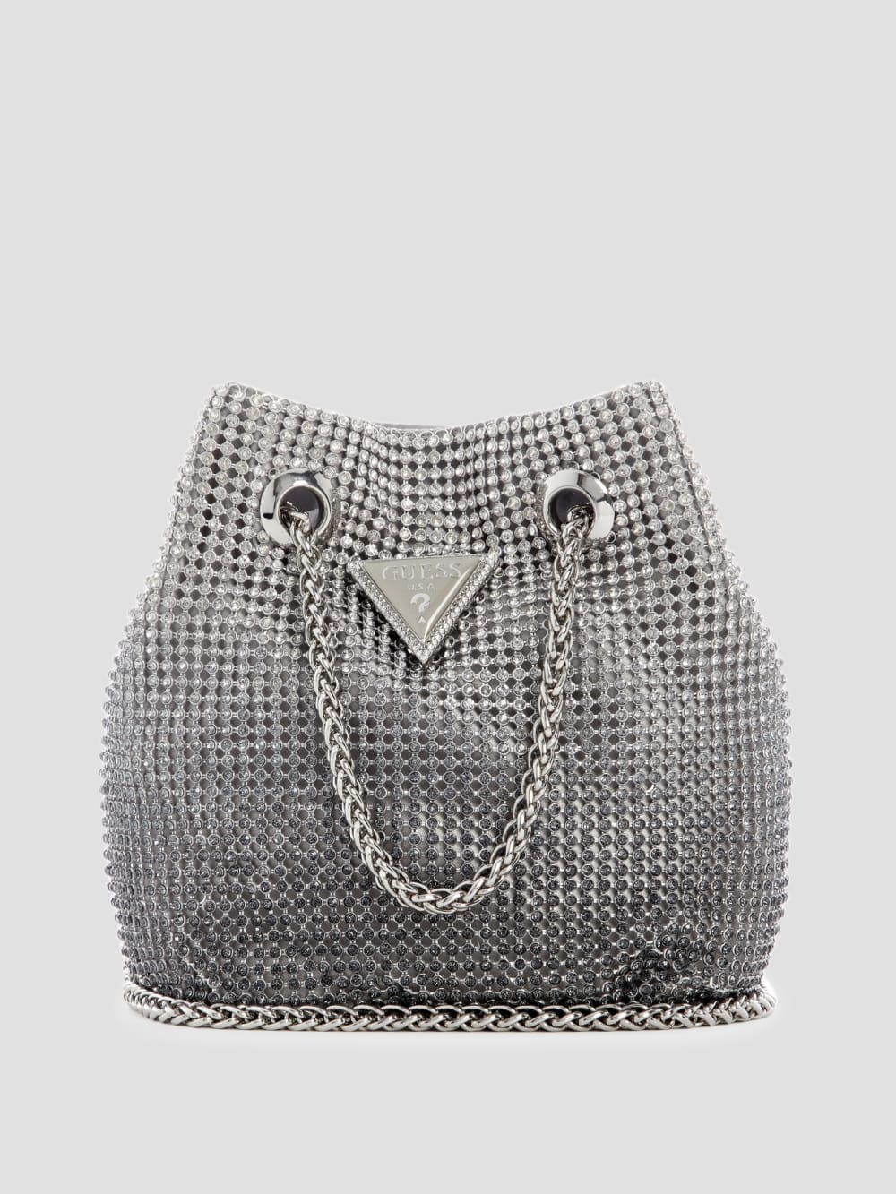 Zalina Ombr Rhinestone Pouch