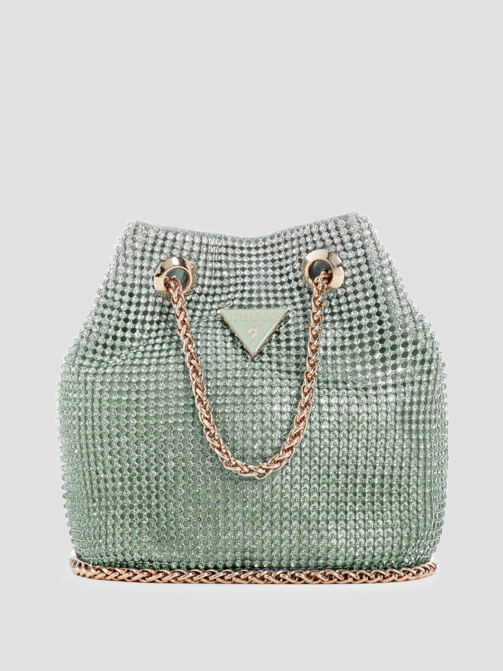 Zalina Ombr Rhinestone Pouch