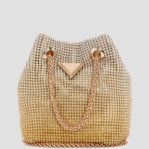 Zalina Ombr Rhinestone Pouch