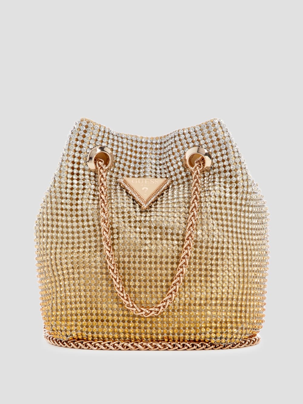 Zalina Ombr Rhinestone Pouch