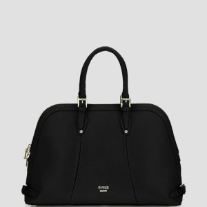New Adele Luxe Leather Large Dome Satchel